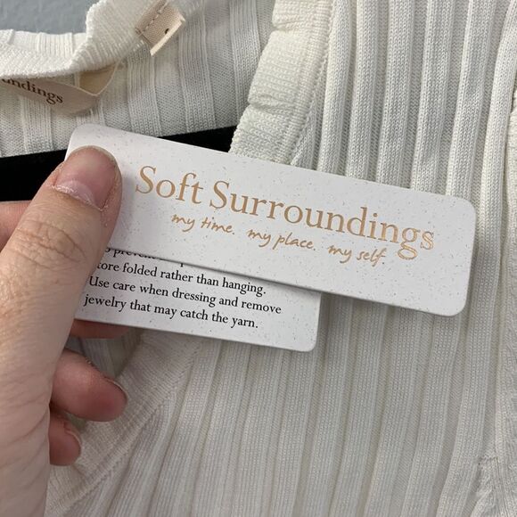 Soft Surroundings sweater tee - Picture 4 of 6